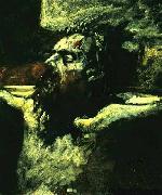 Nikolai Yaroshenko Head of the crucified Christ oil painting reproduction